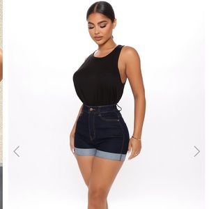 Fashion Nova Carter Denim Shorts